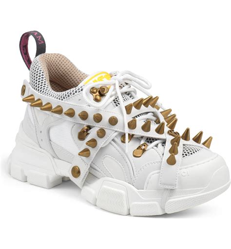 gucci with spikes|gucci flashtrek diamond.